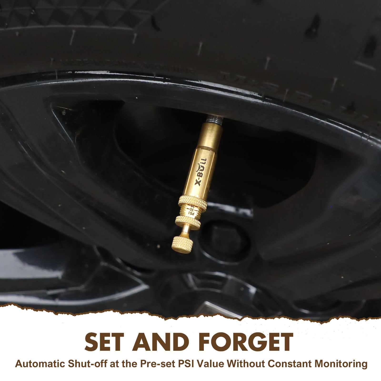 X-BULL Automatic Tire Deflator Kit