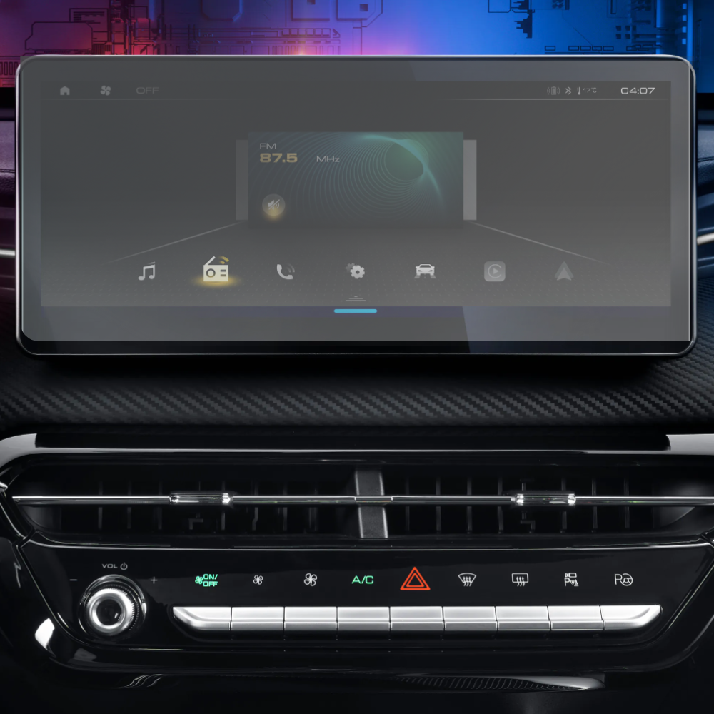 12.3 / 14.6 Inch Tempered Glass (9H) Screen Protector for GWM Cannon