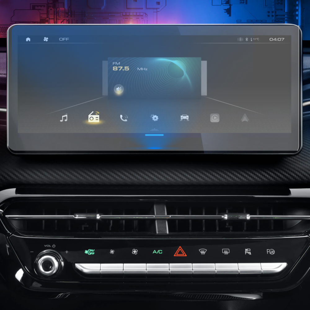 12.3 / 14.6 Inch Tempered Glass (9H) Screen Protector for GWM Cannon