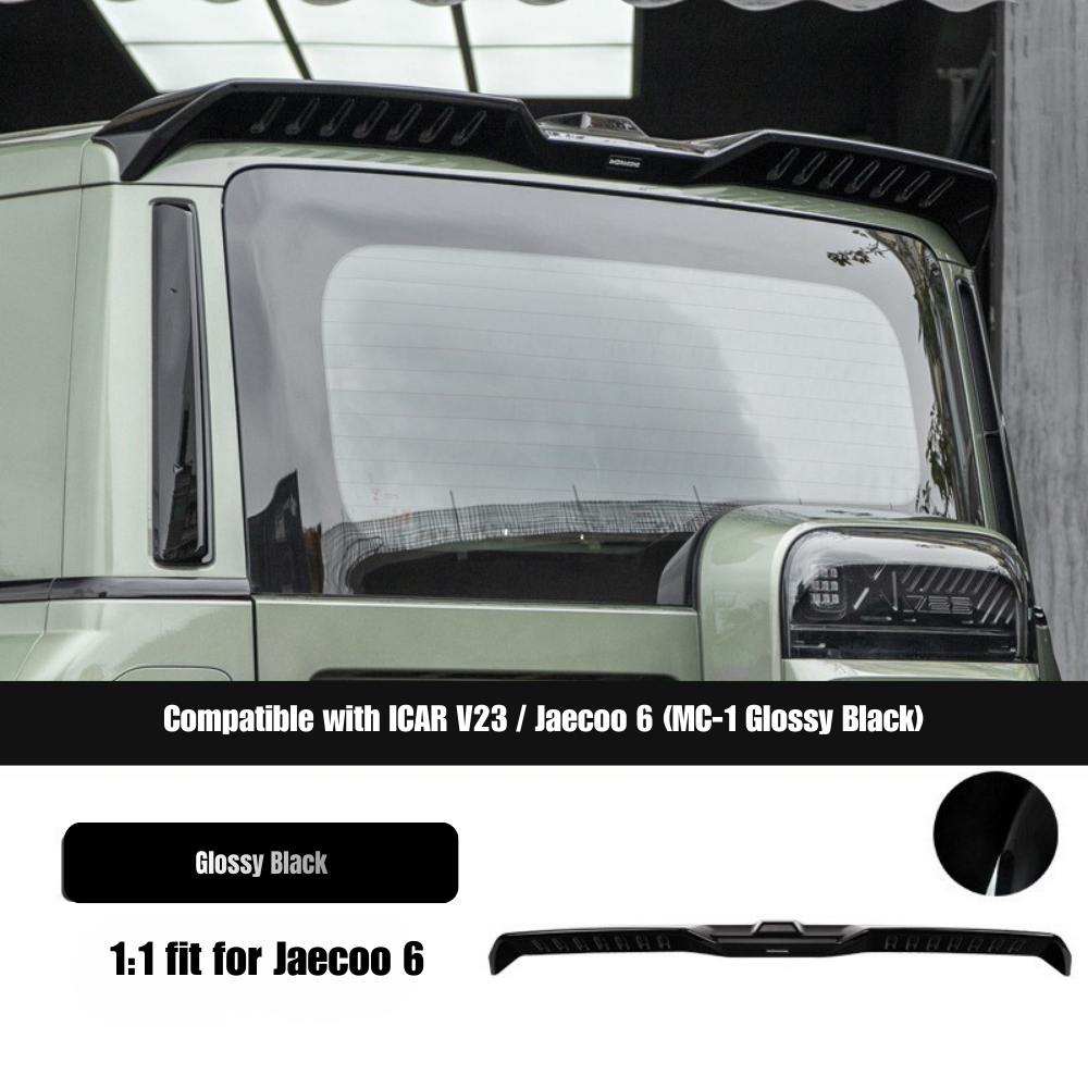 MC-Style Rear Roof Spoiler for iCAR V03 & Jaecoo 6 (2024-2026)