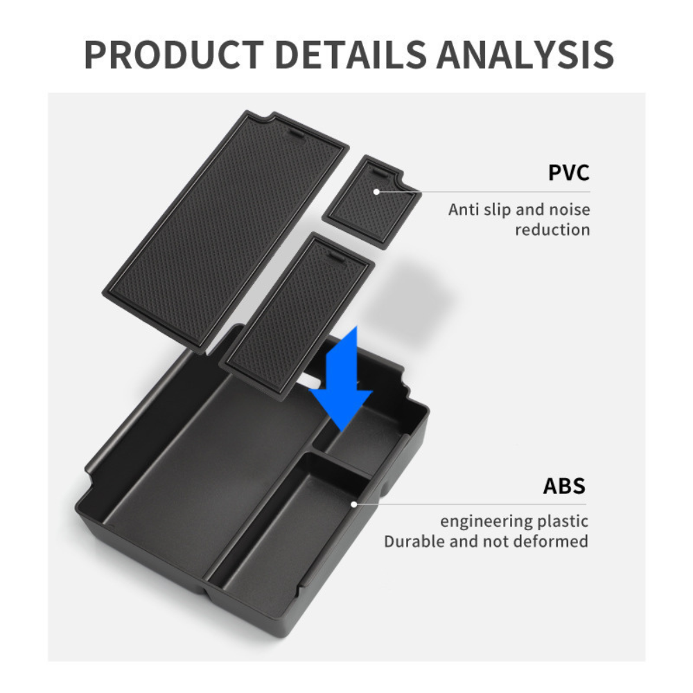 Center Console Armrest Organizer Tray for BYD Shark 6