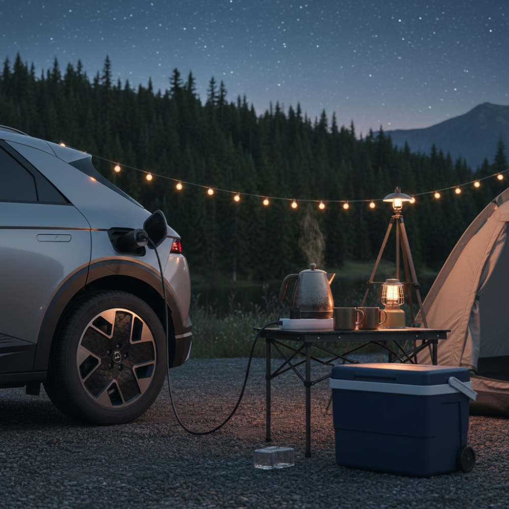 Capsule Pro V2L Smart Adapter – 3300W Intelligent Vehicle-to-Load Hub