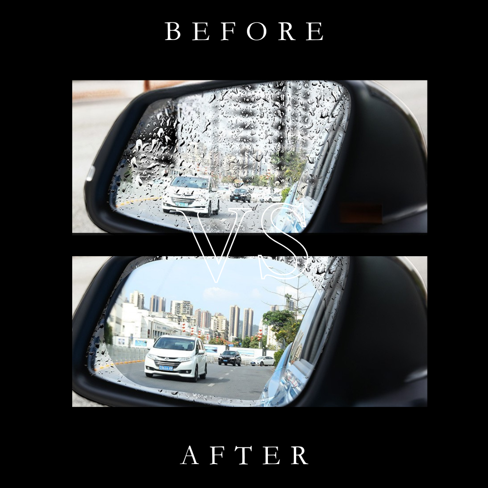 Universal Anti-Rain Rearview Mirror Film