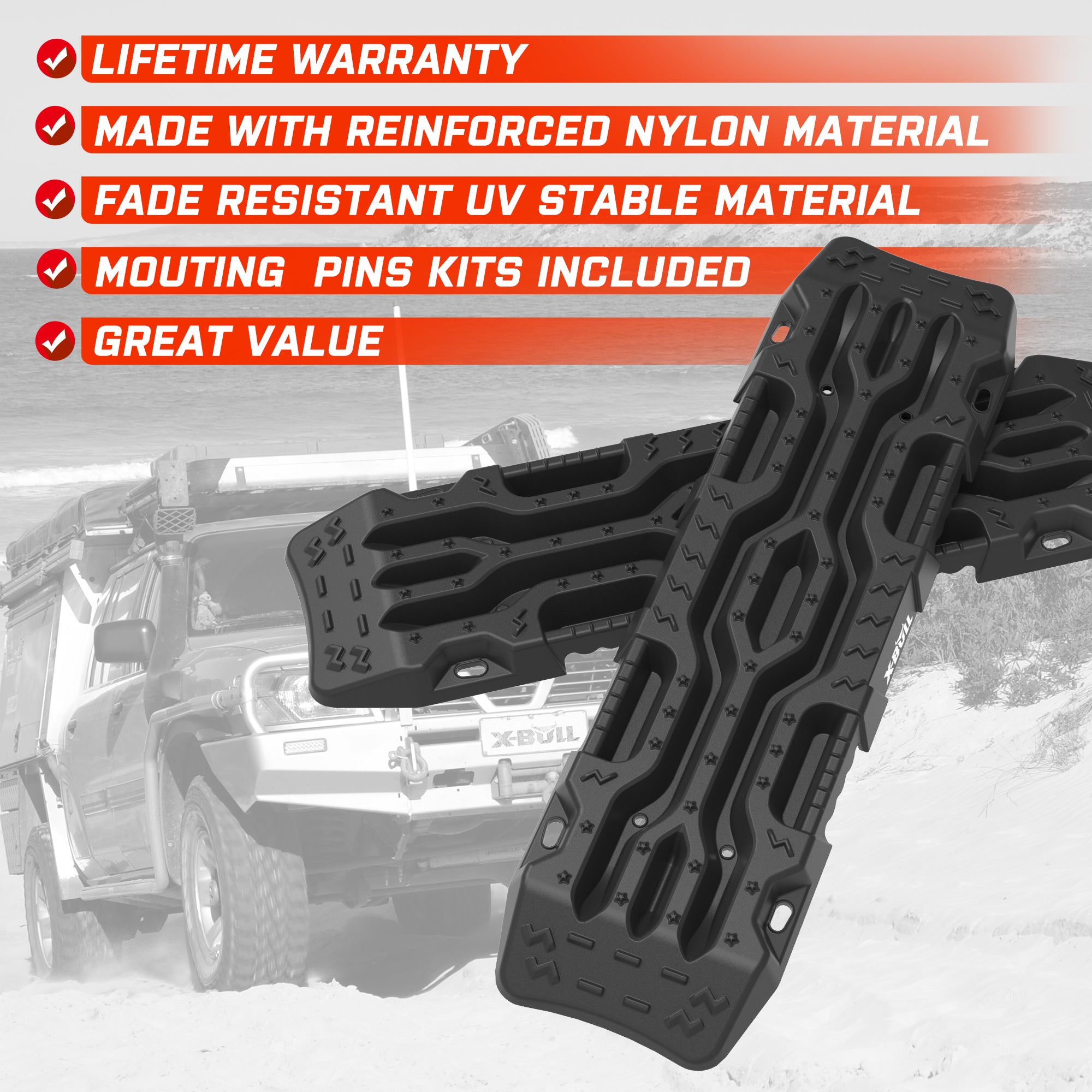 X-BULL Heavy-Duty Recovery Traction Boards