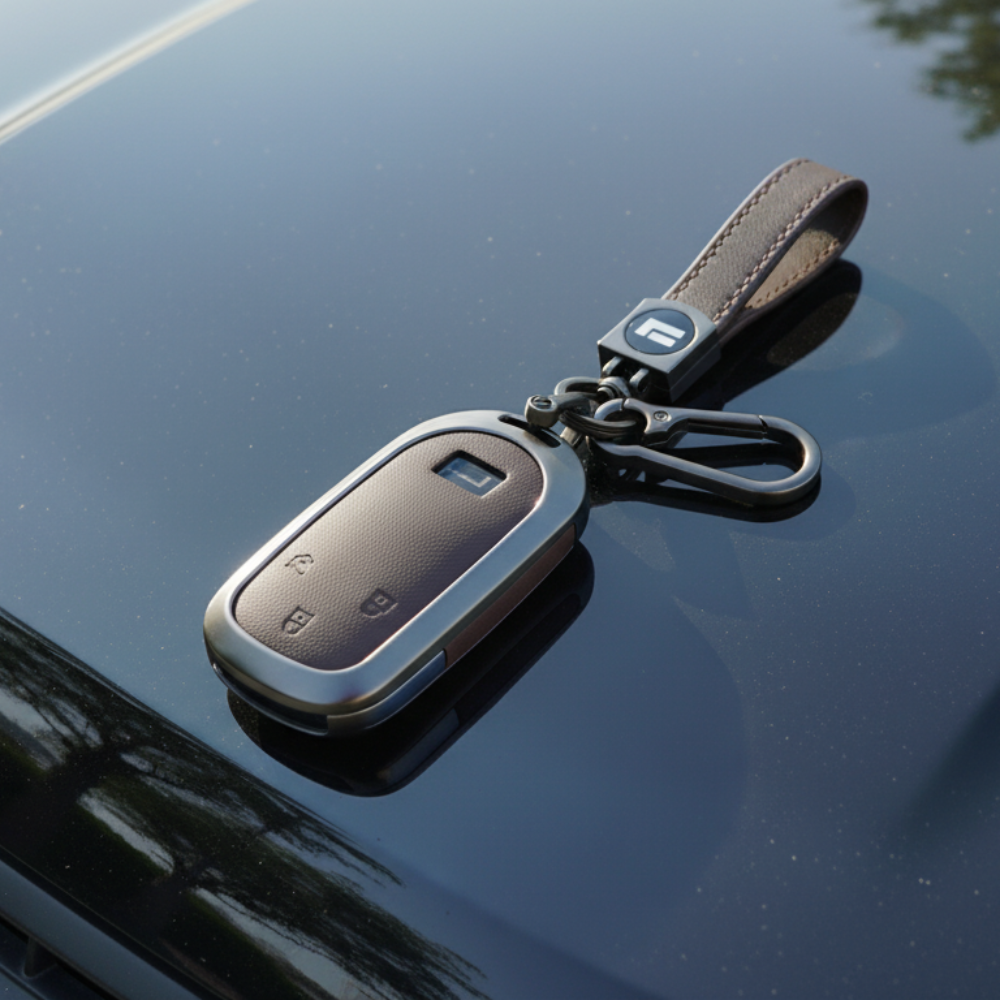 Zinc Alloy Car Key Fob Cover for ROX 01