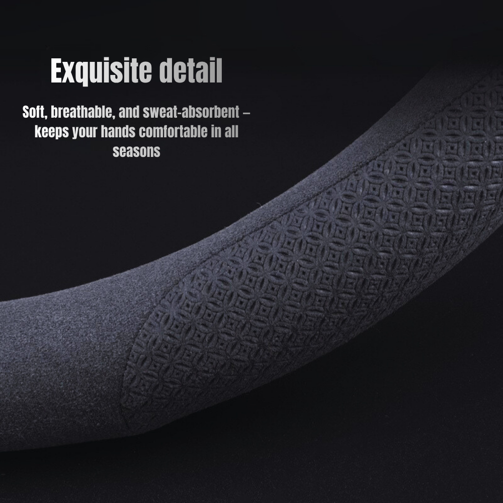 Premium Suede Finish Steering Wheel Cover for BYD Atto 2 / Atto 3