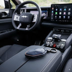 Handcrafted Leather Key Fob Cover for BYD