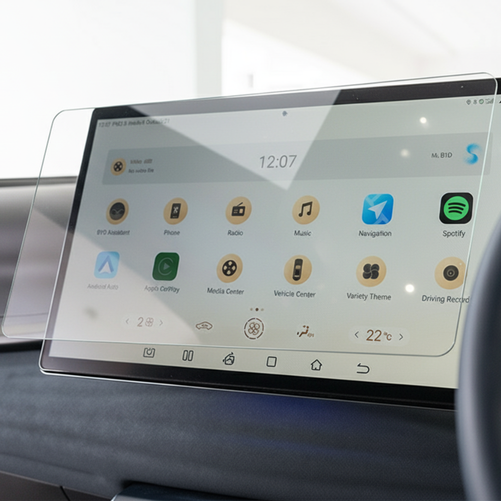 15.6 Inches Tempered Glass (9H) Screen Protector for BYD Seal