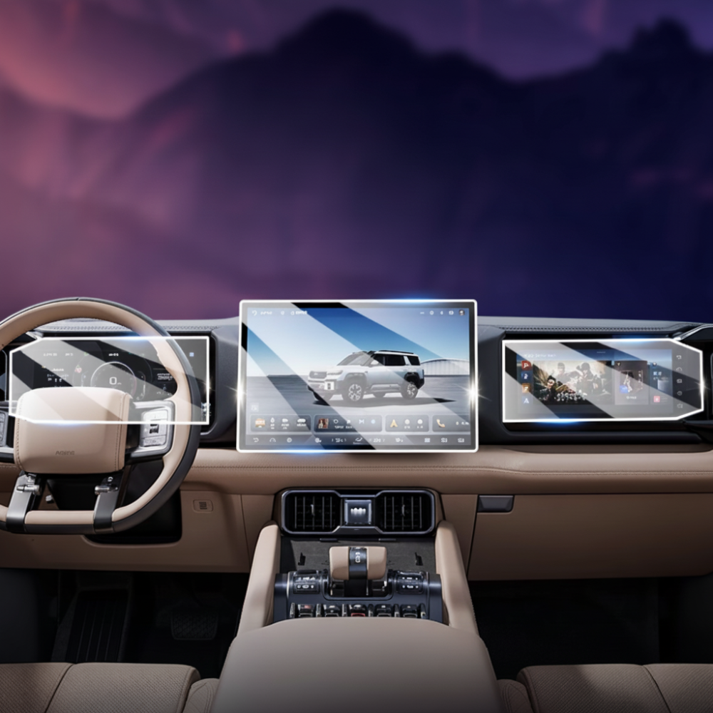 17.3 Inches Tempered Glass (9H) Screen Protector Kit for BYD Denza B8