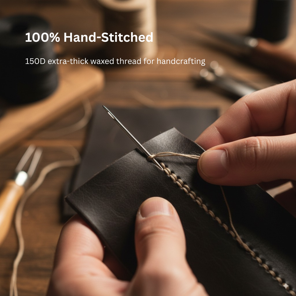 Handcradfted Leather Key Fob Cover for Geely