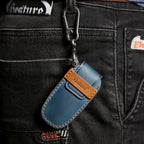 Handcrafted Leather Key Fob Cover for GWM