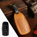 Handcrafted Leather Key Fob Cover for Chery Models